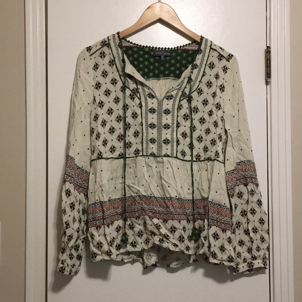 Long Sleeve Blouse